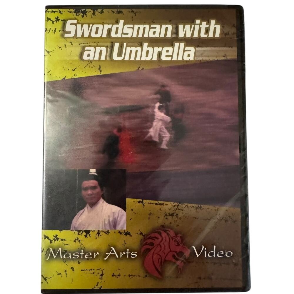 Swordsman with an Umbrella DVD 1970 Martial Arts Cult Cheesy New Sealed